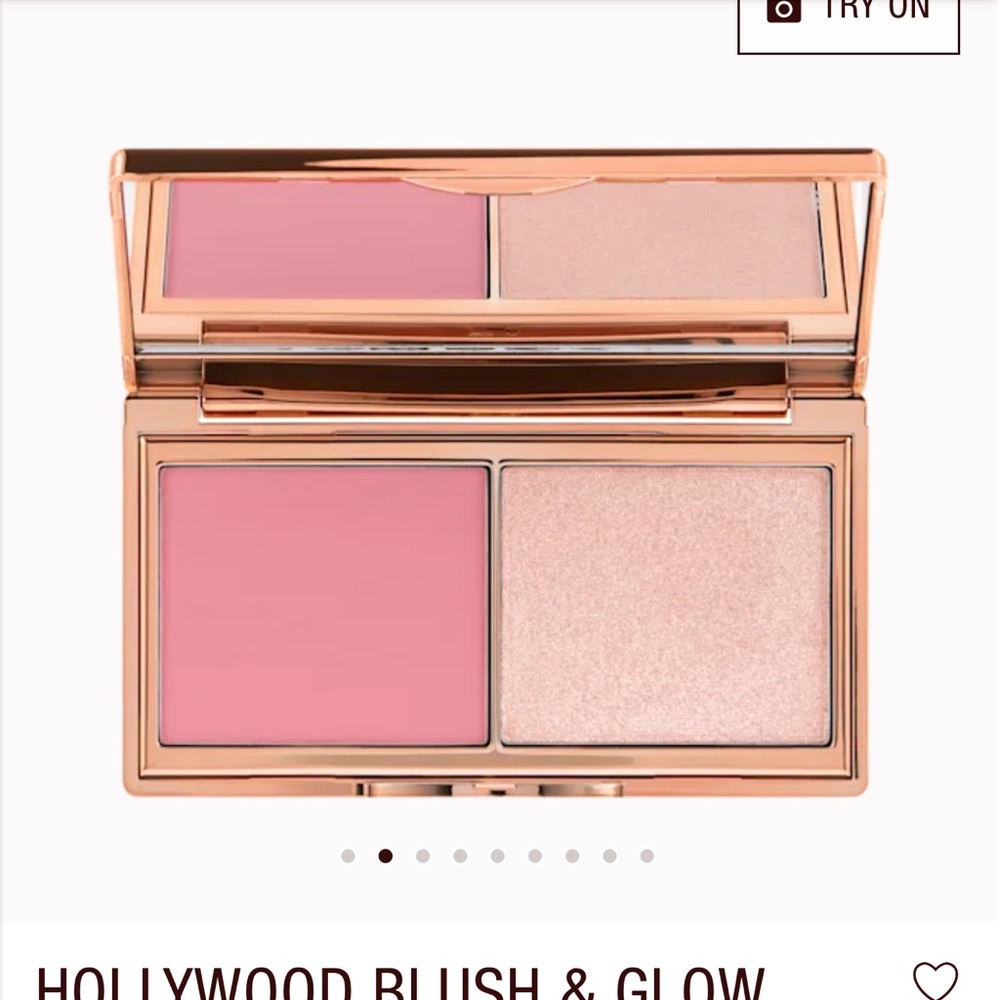 NWT Charlotte Tilbury Blush & Glow Palette Light Medium